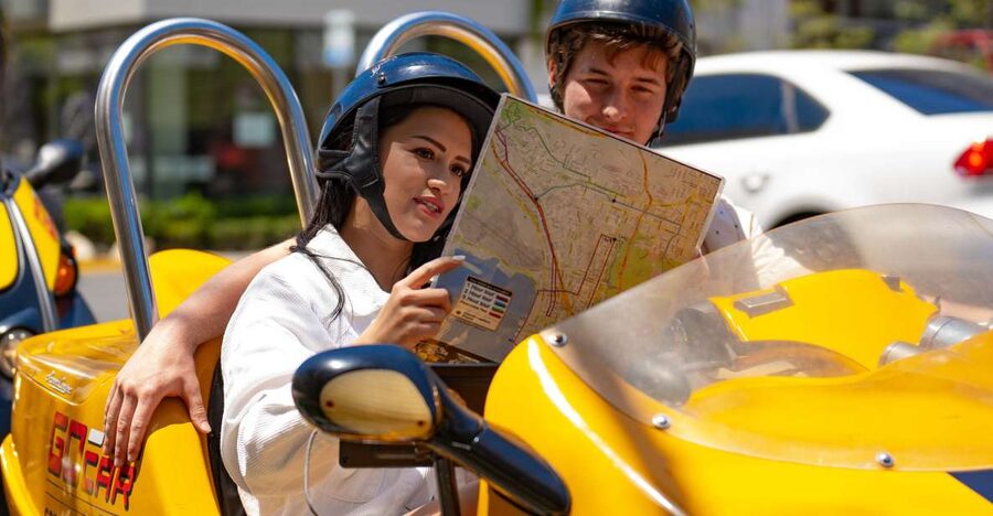 San Diego GoCar Tour: Early Bird Special - The San Diego Zoo and the turn toward Hillcrest