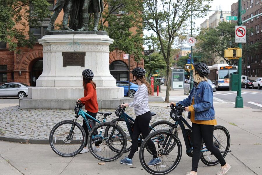 San Diego Guided E-Bike Tour - Balboa Park & Gaslamp Quarter - Meeting at K Street and getting set up