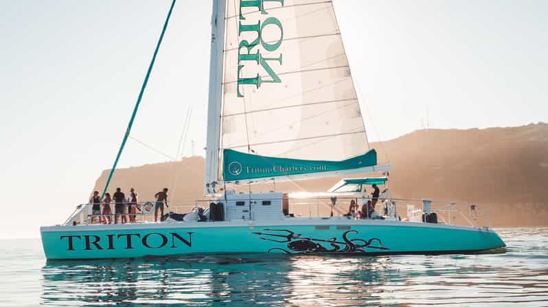 San Diego Harbor Cruise: 2.5 hour Catamaran Cruise - Passing the USS Midway from the water