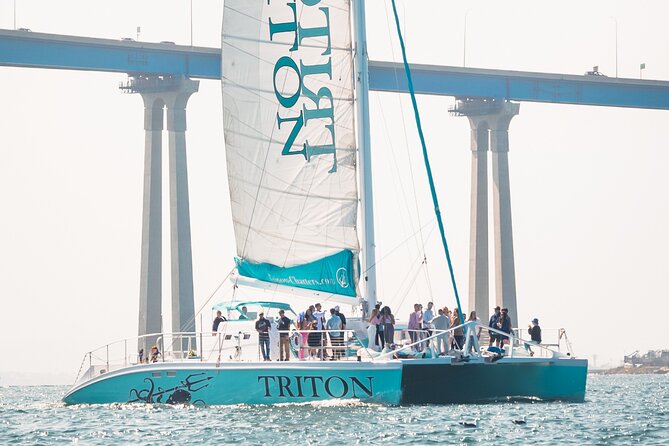 San Diego Harbor Cruise on the largest Catamaran in San Diego! - Under the Coronado Bridge