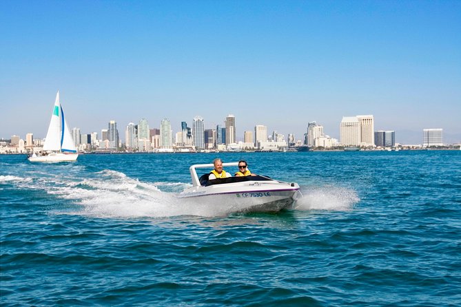 San Diego Harbor Speed Boat Adventure - Downtown views, Navy ships, and open-water speed