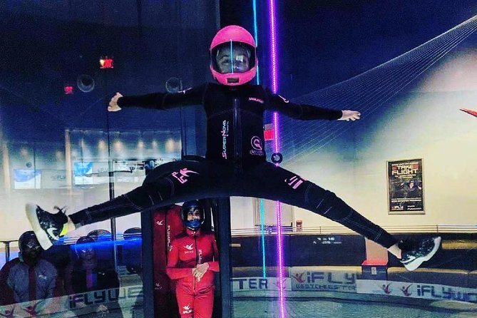 San Diego Indoor Skydiving Experience with 2 Flights & Personalized Certificate - The second flight and higher moves