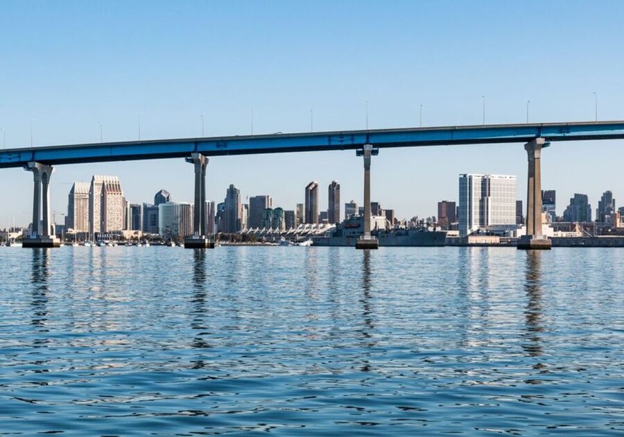 San Diego: New Year's Eve Gourmet Brunch or Dinner Cruise - The San Diego waterfront from the water