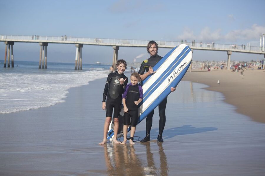 San Diego: Private Group Surf Lesson - Choosing your beach from San Diego to Oceanside