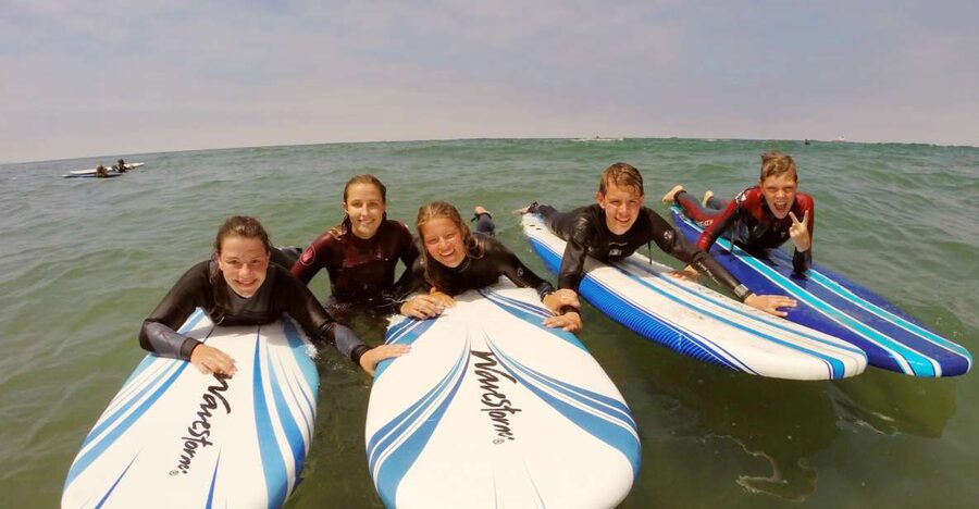 San Diego: Private Group Surf Lesson - Learning to paddle, read conditions, and follow surf etiquette