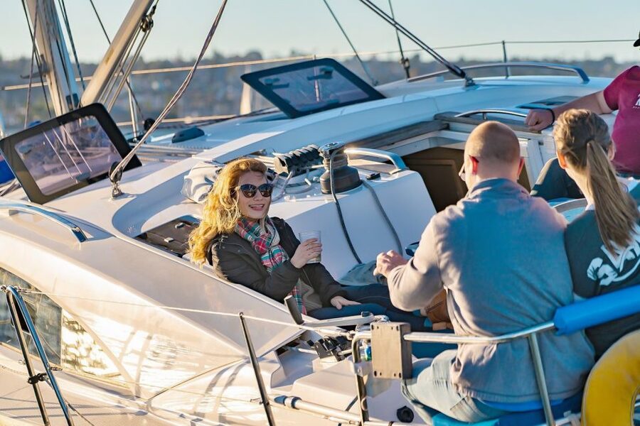 San Diego: Relax on a Morning, Day or Sunset Luxury Sail - USS Midway, Star of India, and San Diego’s working waterfront