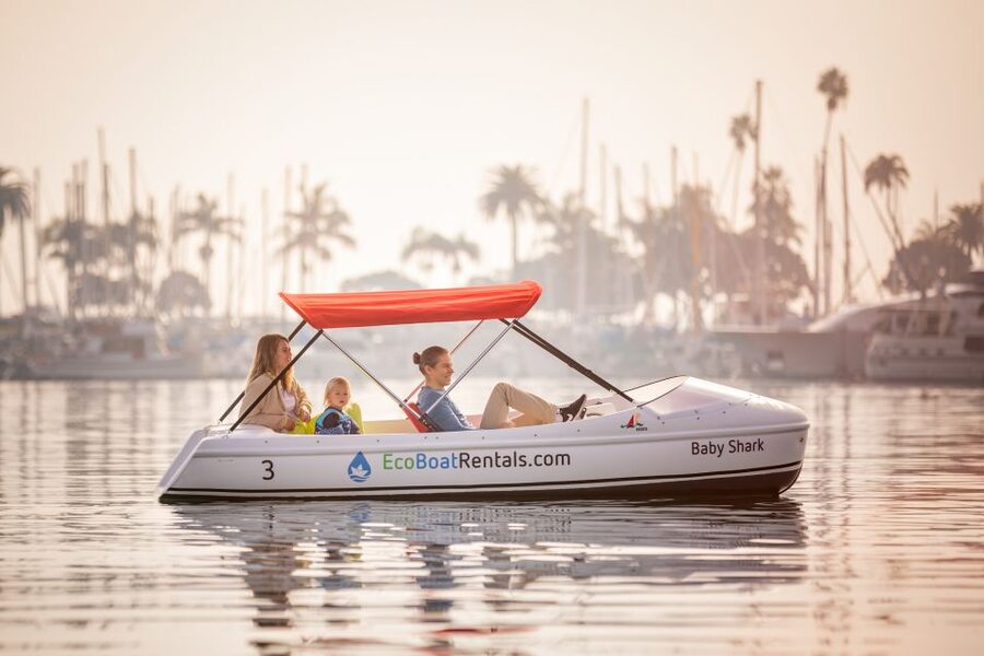 San Diego: San Diego Bay Dog-Friendly Eco Pedal Boat Rentals - The first 15 minutes: parking, check-in, and safety
