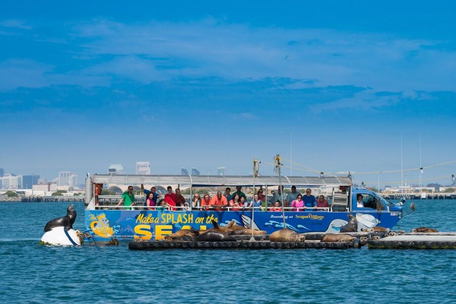 San Diego: SEAL City Tour by Amphibious Bus - The splash is the main event