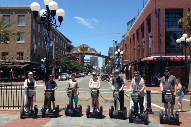 San Diego Segway Tour - The Gaslamp Quarter sets the tone