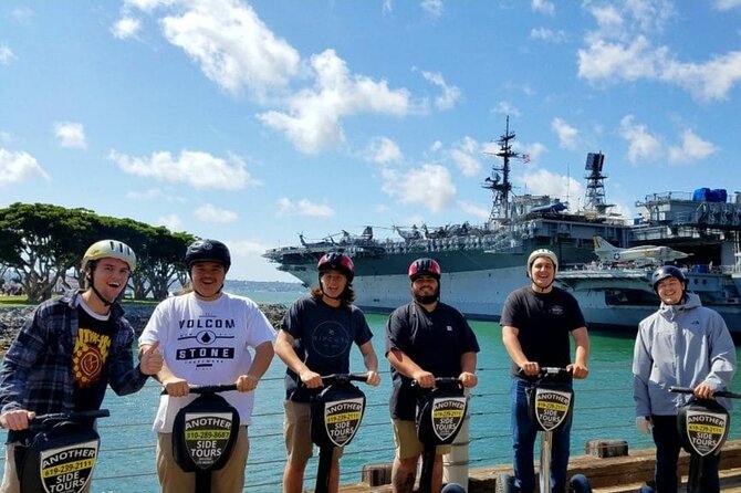 San Diego Segway Tour - Portside Pier and the Unconditional Surrender statue