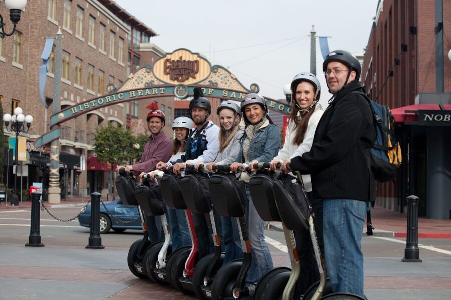 San Diego: Segway Tour of the Gaslamp District - Rolling through the Gaslamp District