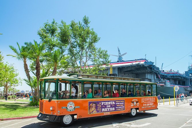 San Diego Shore Excursion: Hop-On Hop-Off Trolley Tour - The Embarcadero links museums, ships, and the cruise terminal