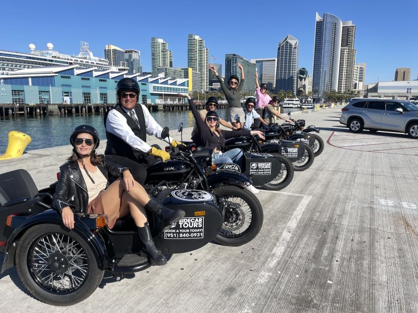 San Diego: Sidecar Wine Tasting Tour - A sidecar ride instead of another San Diego van tour