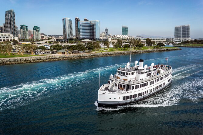 San Diego Sights & Sips: Deluxe Cocktail Sunset Cruise - A live DJ changes the mood