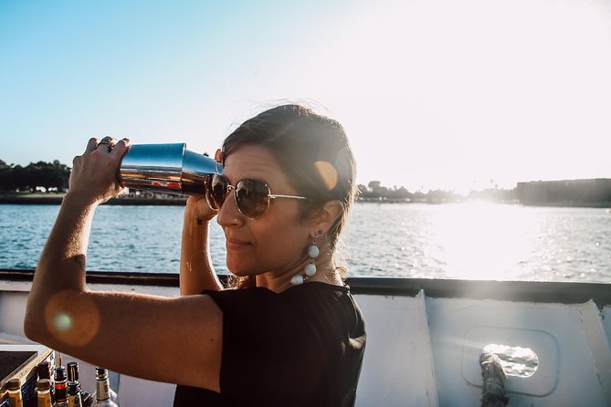 San Diego Sunset Cruise from Mission Bay - Crossing Mission Bay as the Evening Slows Down