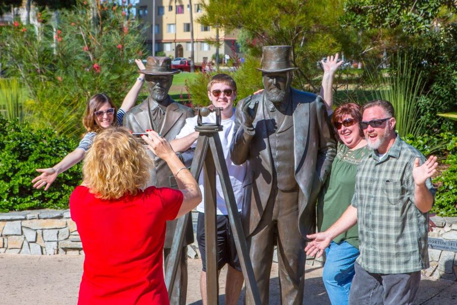 San Diego Walking Tour: Balboa Park with a Local Guide - The Old Globe and the Prado façades