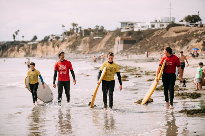 Semi-Private Surf Lesson - Getting your first ride in La Jolla