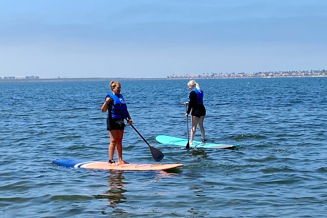 Stand up Paddle Board Lesson on The San Diego Bay - The shore lesson before you paddle