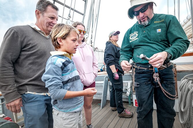 Tall Ship Adventure aboard the Schooner Californian with General Admission - What the four-hour sail feels like