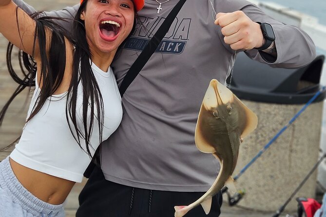 TC'S FISHING ADVENTURES! 2-Hour Fishing Tours - Learning to cast instead of just holding a rod
