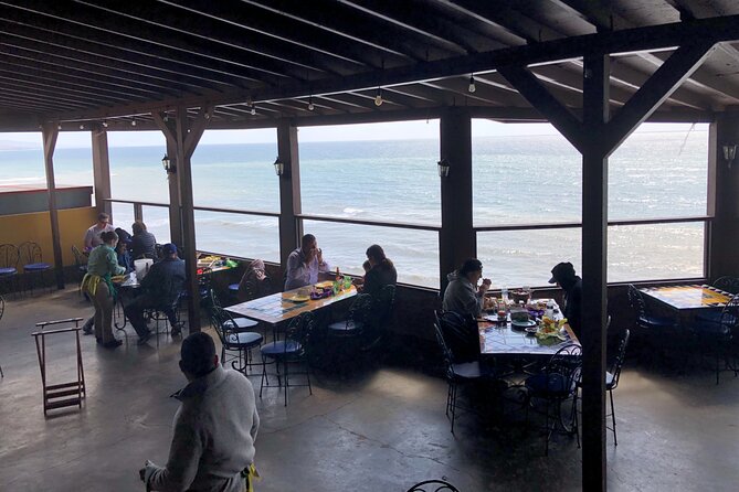 Tour of San Diego>Rosarito >Giant Christ>Puerto Nuevo Lobster - Muelle de Rosarito and the century-old hotel