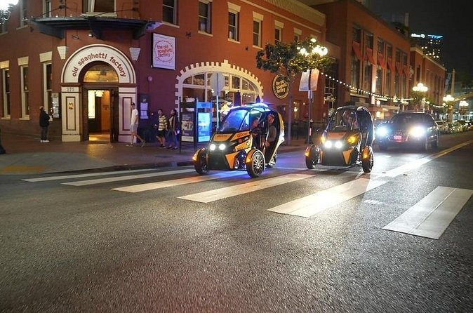 Viator Exclusive GoCar After Dark: Self-Guided Tour of Gaslamp and Balboa Park - The USS Midway and the Maritime Museum ships