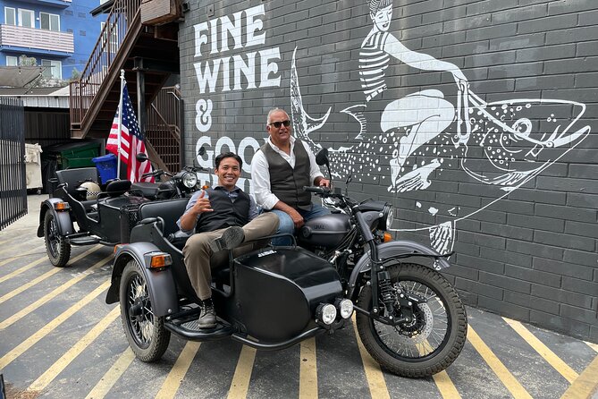 Wine Tasting Sidecar: 2.5-Hour Private Tour in San Diego - Second Stop: Pali Wine Co.